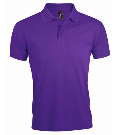 SOL'S Prime Poly/Cotton Piqué Polo Shirt - Dark Purple