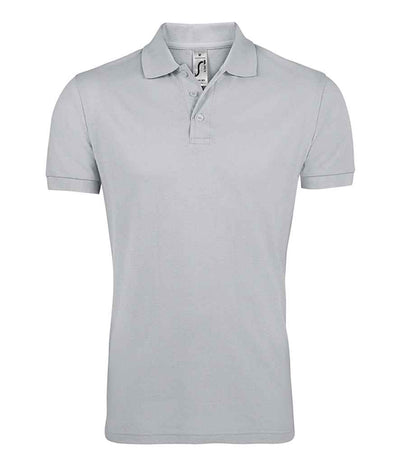 SOL'S Prime Poly/Cotton Piqué Polo Shirt - Pure Grey