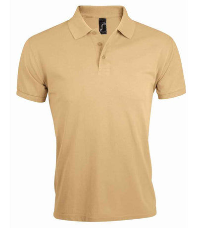 SOL'S Prime Poly/Cotton Piqué Polo Shirt - Sand
