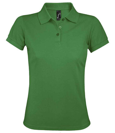 SOL'S Ladies Prime Poly/Cotton Piqué Polo Shirt - Kelly Green