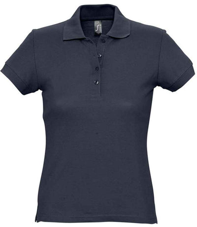 SOL'S Ladies Passion Cotton Piqué Polo Shirt - Navy