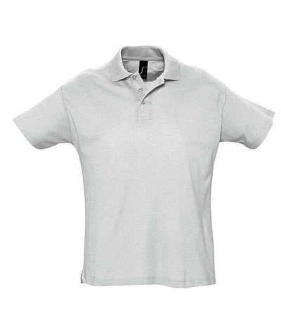 SOL'S Summer II Cotton Piqué Polo Shirt - Ash