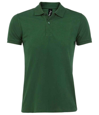 SOL'S Perfect Cotton Piqué Polo Shirt - Bottle Green