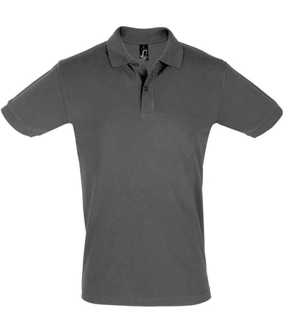 SOL'S Perfect Cotton Piqué Polo Shirt - Dark Grey
