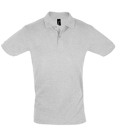 SOL'S Perfect Cotton Piqué Polo Shirt - Grey Marl