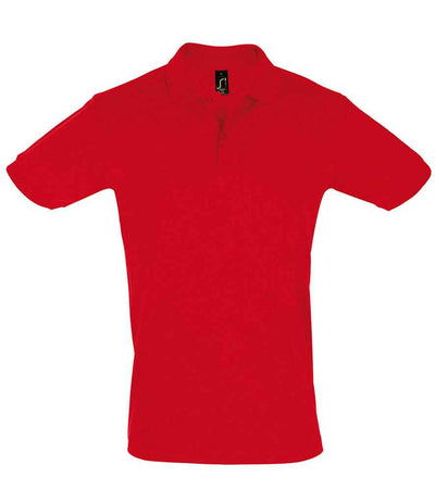 SOL'S Perfect Cotton Piqué Polo Shirt - Red