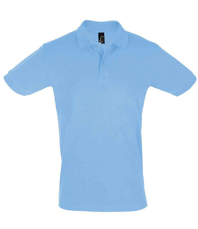 SOL'S Perfect Cotton Piqué Polo Shirt - Sky Blue