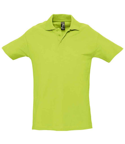 SOL'S Spring II Heavy Cotton Piqué Polo Shirt - Apple Green