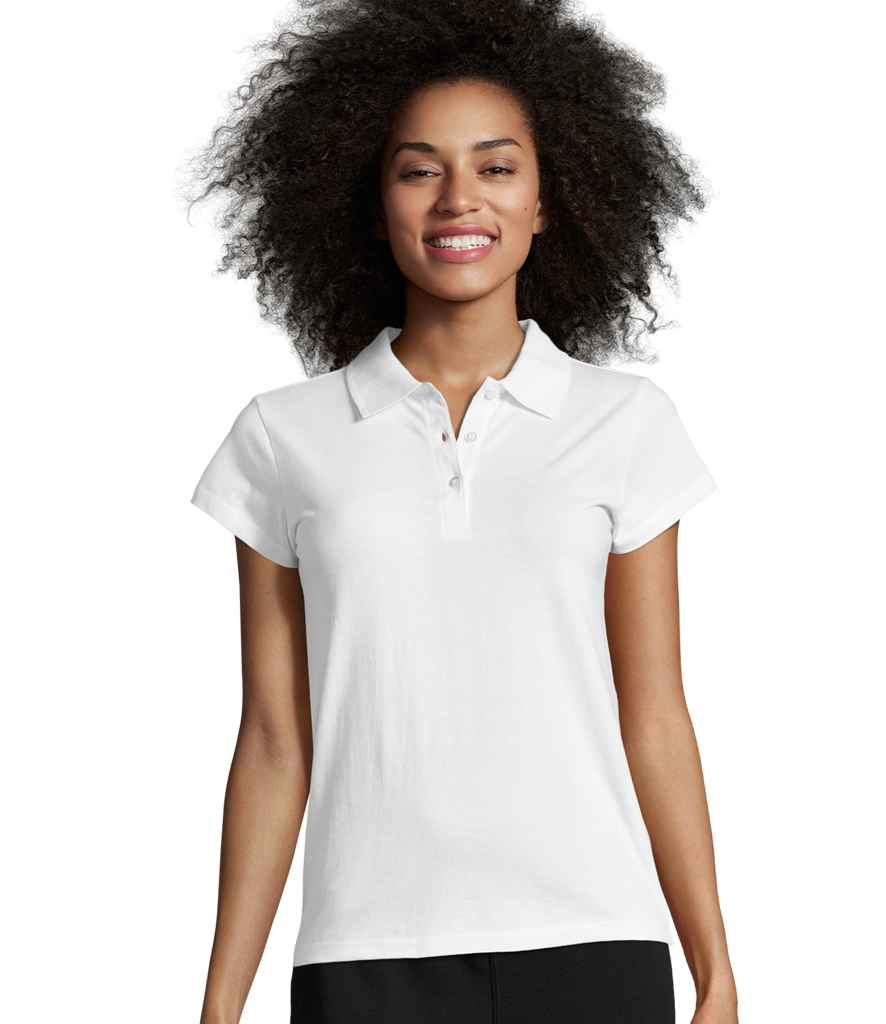 SOL'S Ladies Prescott Cotton Jersey Polo Shirt