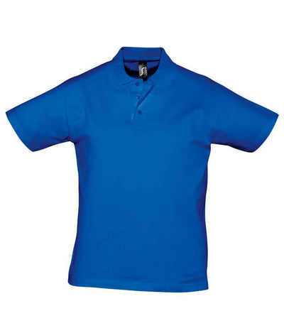 SOL'S Prescott Cotton Jersey Polo Shirt - Royal Blue