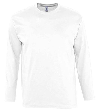 SOL'S Monarch Long Sleeve T-Shirt - White