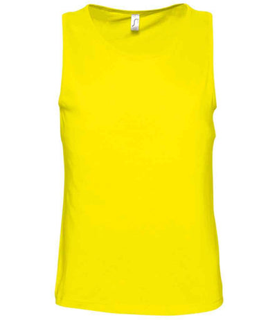 SOL'S Justin Tank Top - Lemon