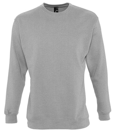 SOL'S Unisex New Supreme Sweatshirt - Grey Marl