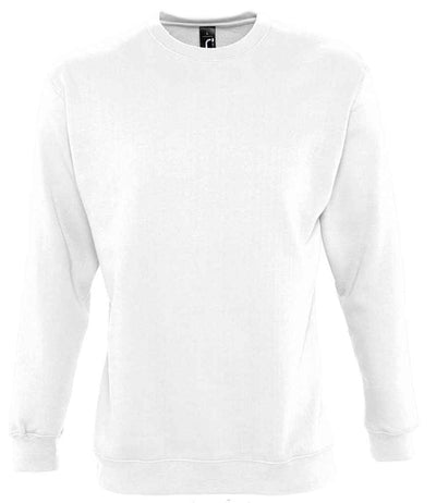 SOL'S Unisex New Supreme Sweatshirt - White