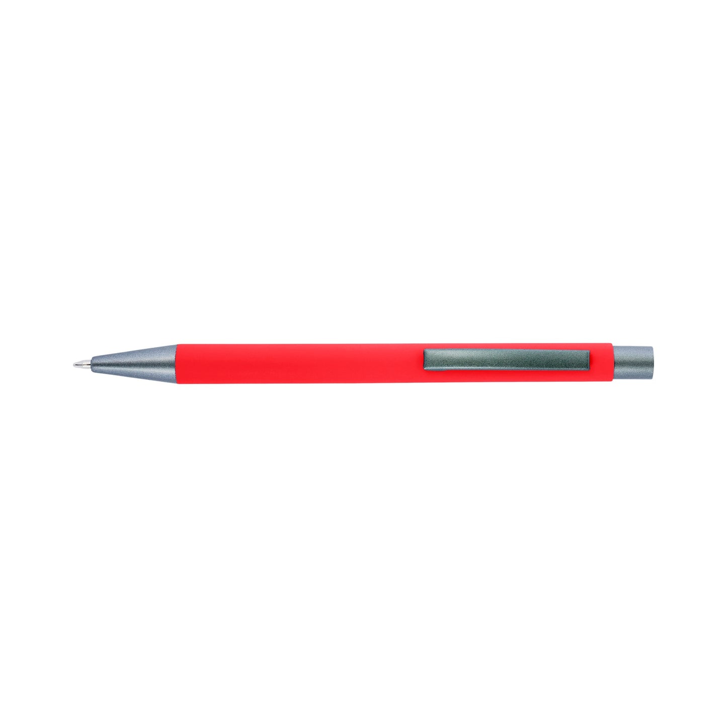 Ballpen with rubber finish