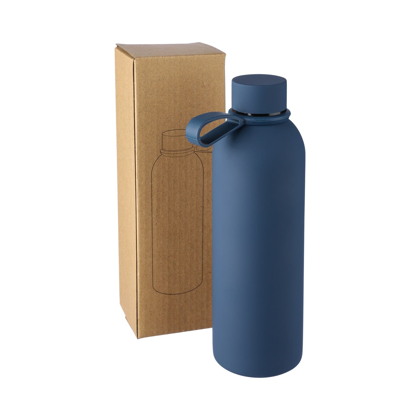 Recycled stainless steel double walled bottle (500ml)