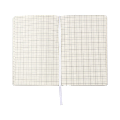 PU notebook (A5) with grid square pages