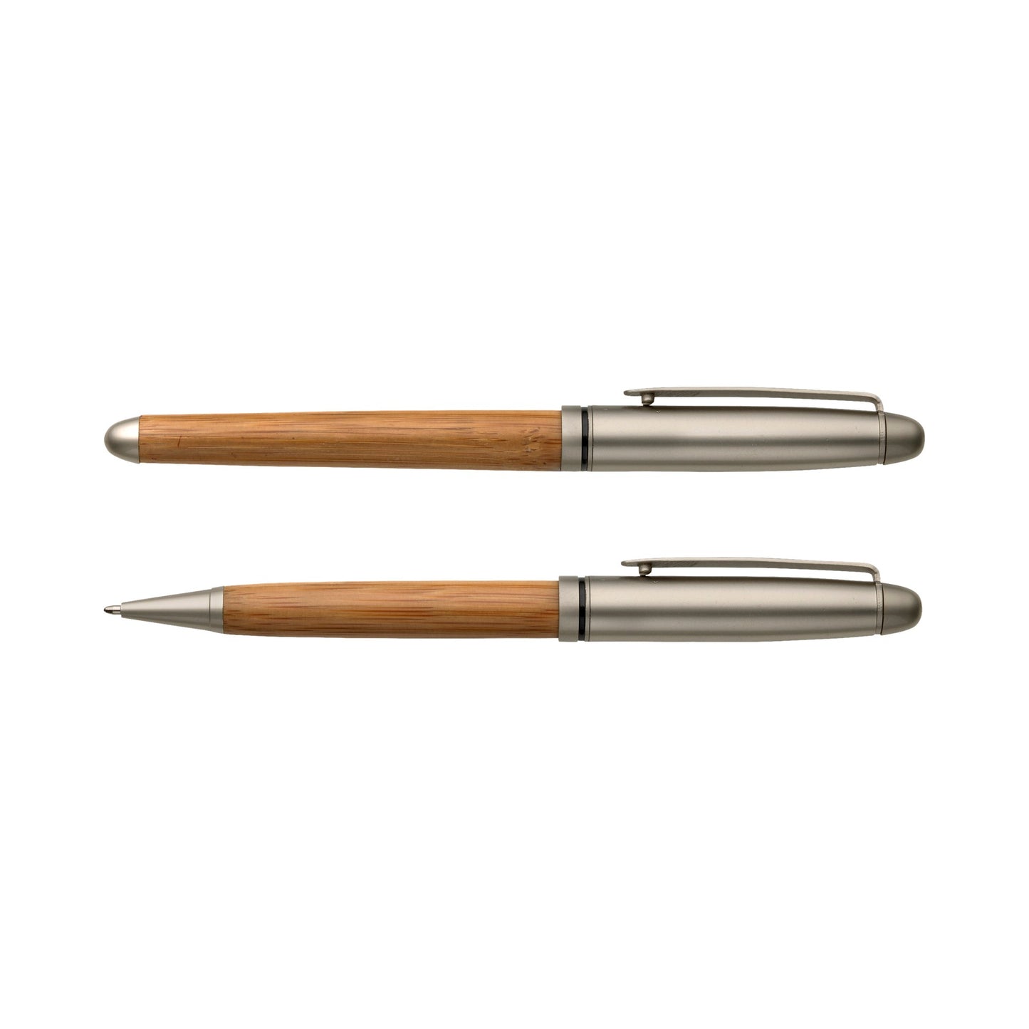 Bamboo ballpen and rollerpen