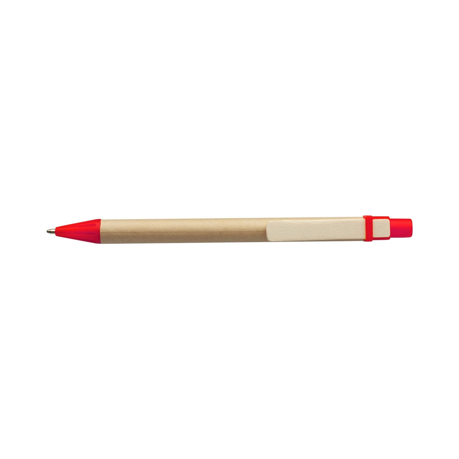Ballpen with cardboard barrel