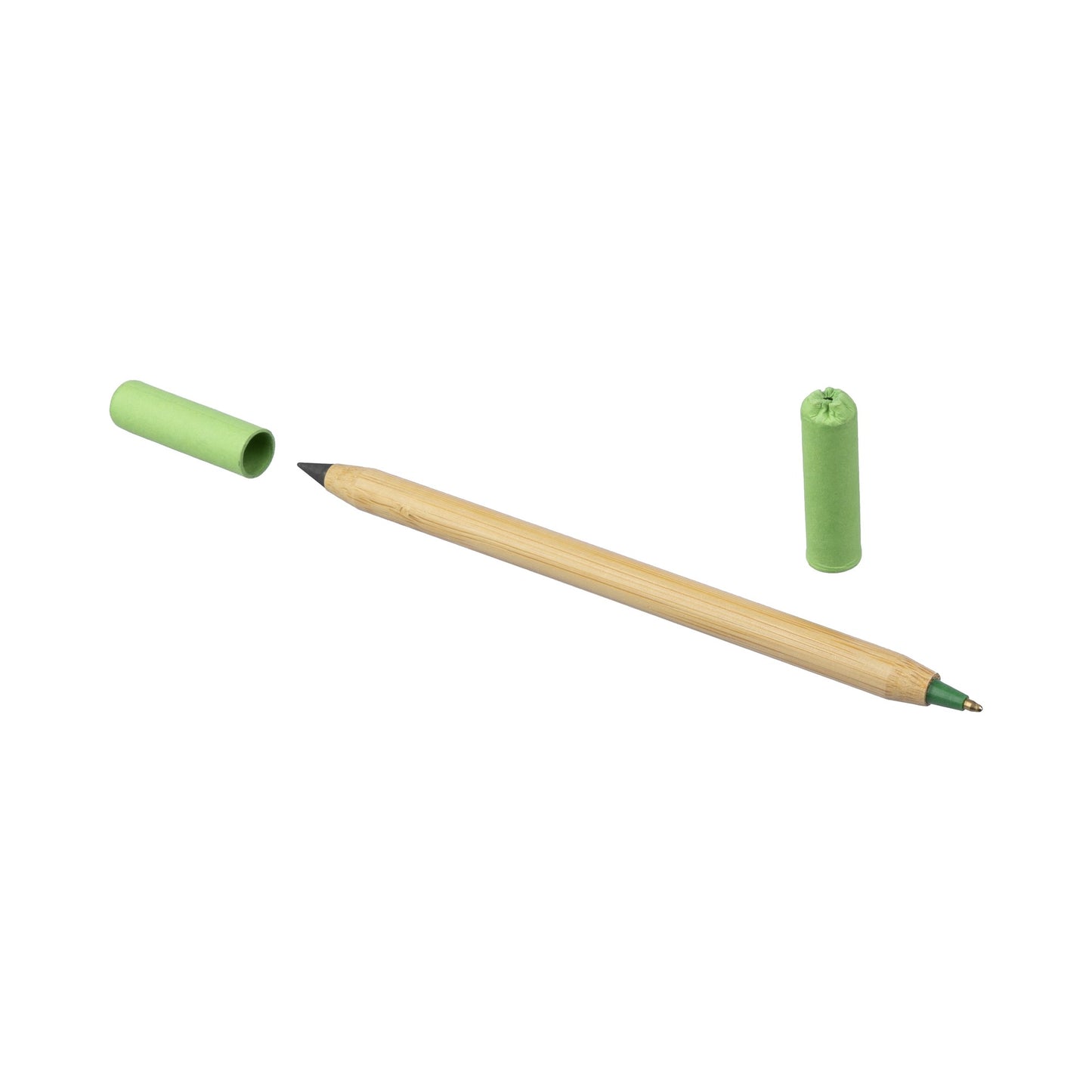 Bamboo endless pencil and ballpen