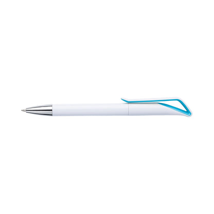 Ballpen with geometric cap