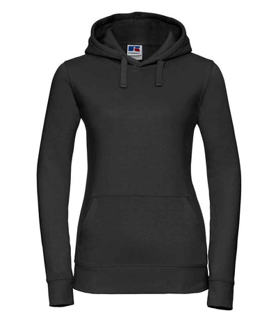 Russell Athletic Ladies Authentic Hooded Sweatshirt - Black