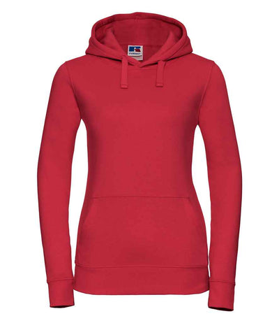 Russell Athletic Ladies Authentic Hooded Sweatshirt - Classic Red