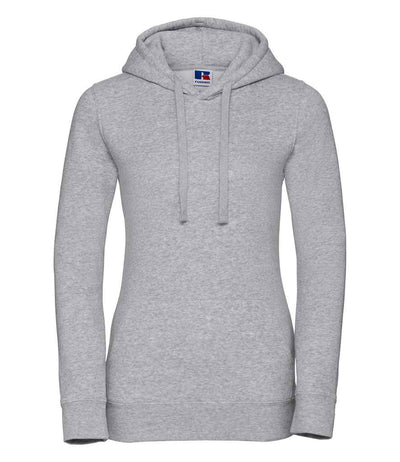 Russell Athletic Ladies Authentic Hooded Sweatshirt - Light Oxford