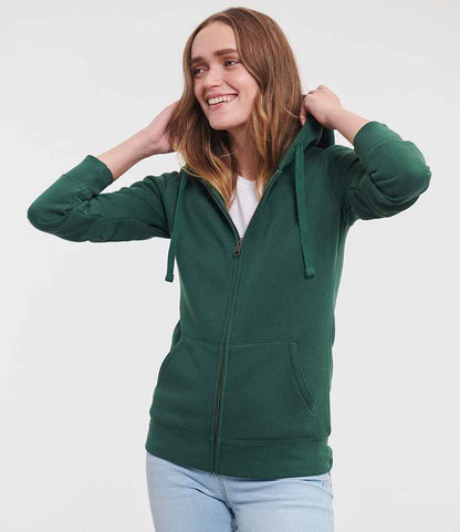Russell Athletic Ladies Authentic Zip Hooded Sweatshirt