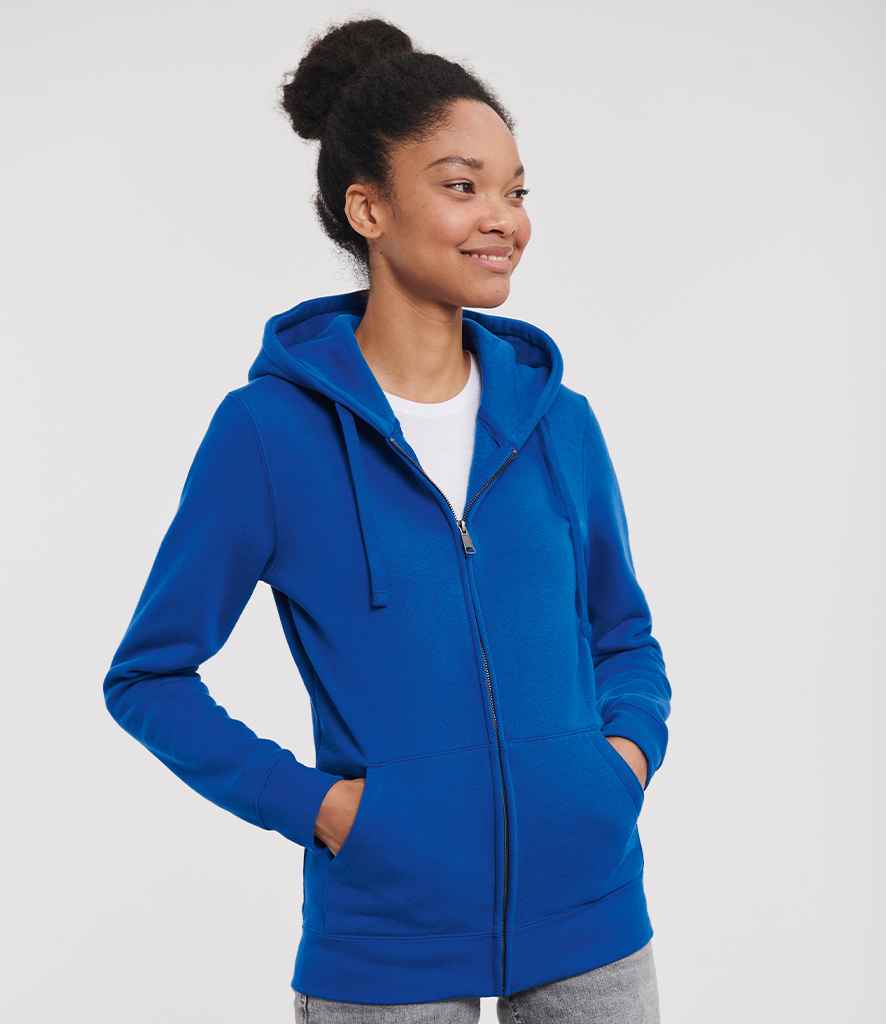 Russell Athletic Ladies Authentic Zip Hooded Sweatshirt