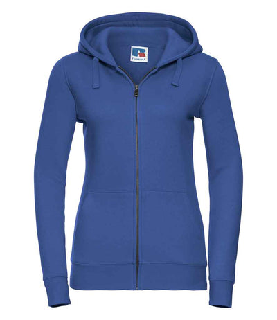 Russell Athletic Ladies Authentic Zip Hooded Sweatshirt - Bright Royal
