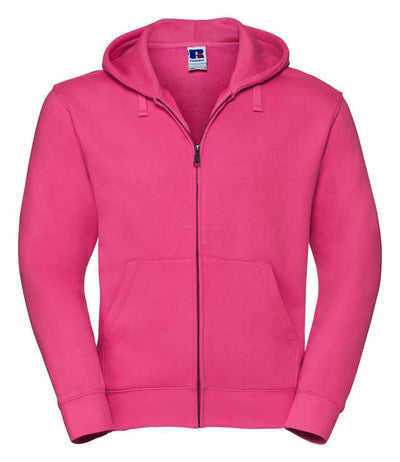 Russell Athletic Authentic Zip Hooded Sweatshirt - Fuchsia