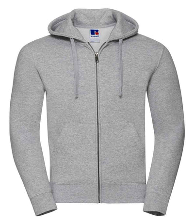 Russell Athletic Authentic Zip Hooded Sweatshirt - Light Oxford
