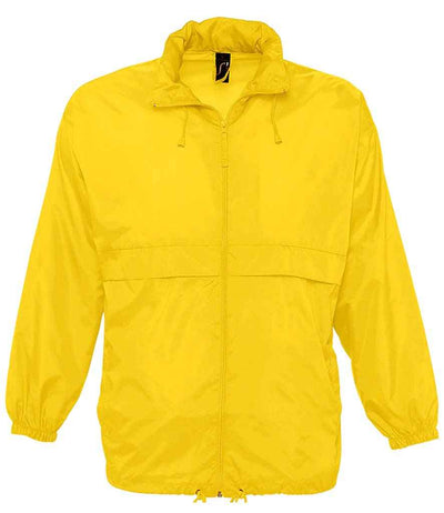 SOL'S Unisex Surf Windbreaker Jacket - Gold