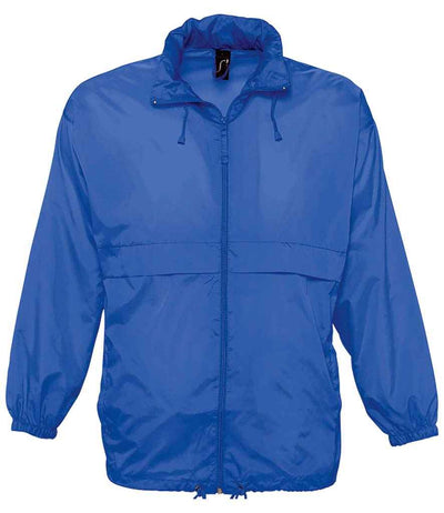 SOL'S Unisex Surf Windbreaker Jacket - Royal Blue