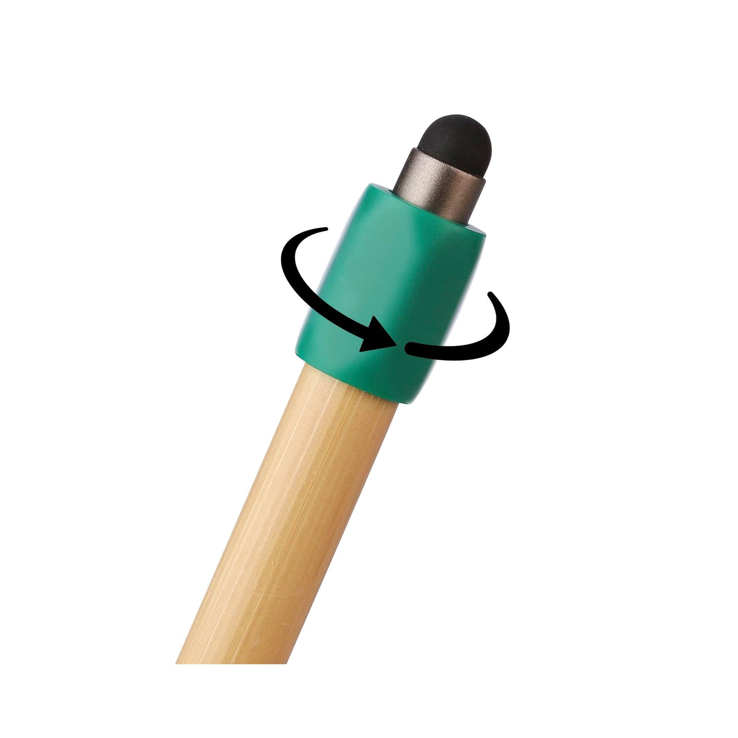 Bamboo spinner ballpen