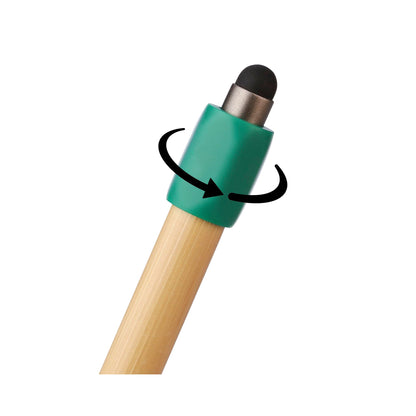 Bamboo spinner ballpen