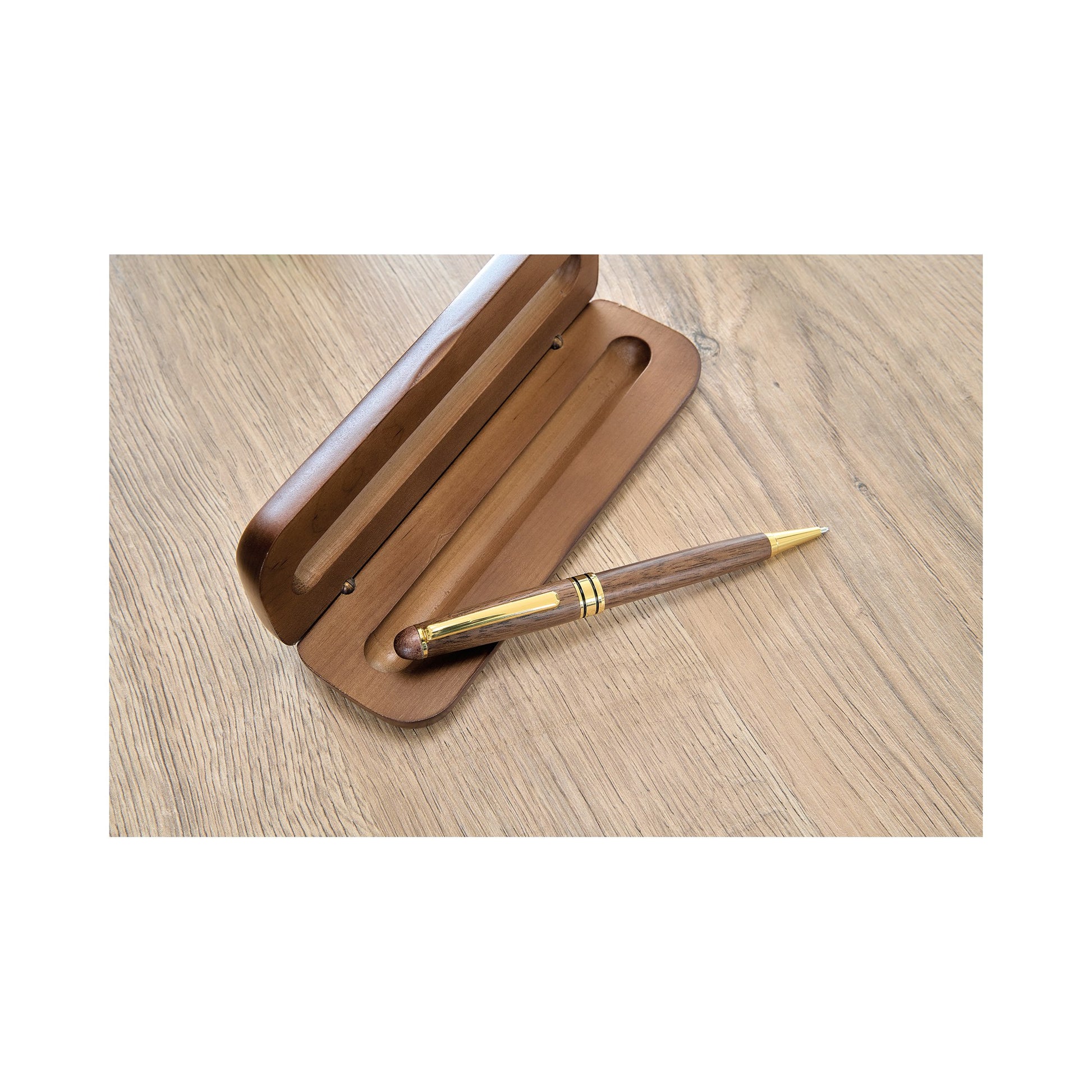 Walnut twist ballpen
