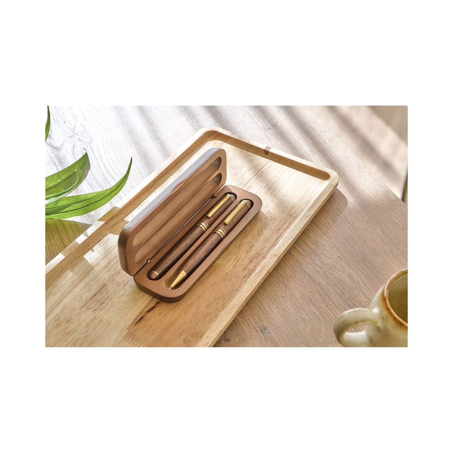 Walnut pen set