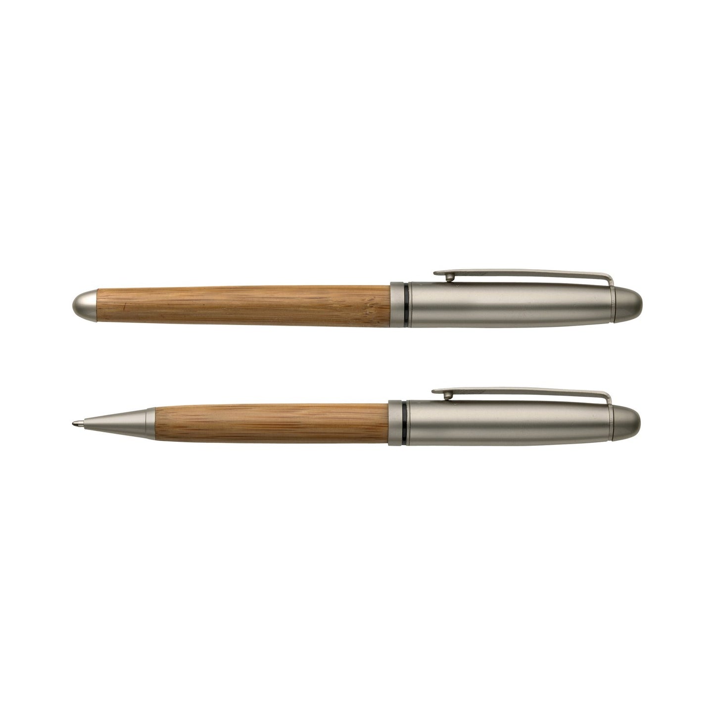 Bamboo ballpen and rollerpen