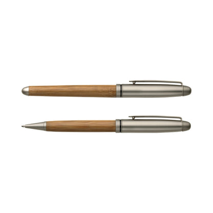 Bamboo ballpen and rollerpen