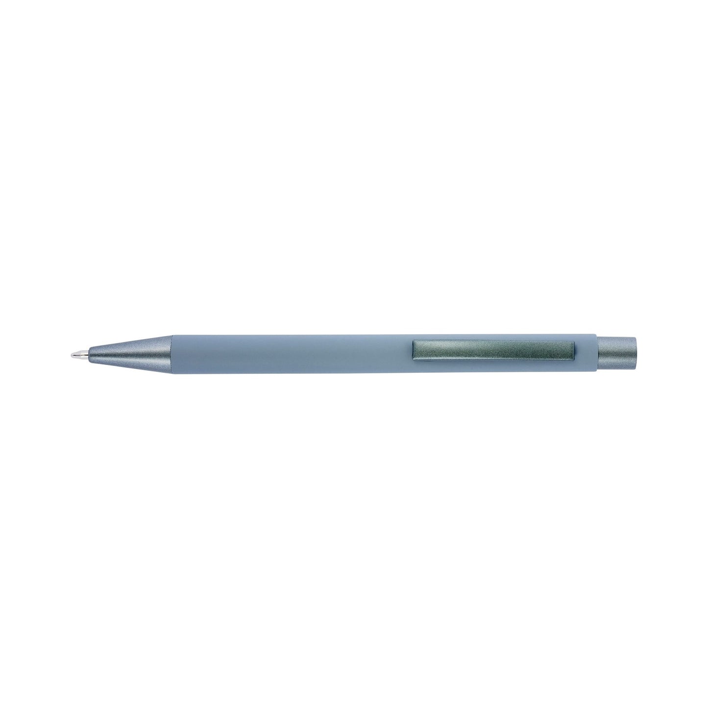 Ballpen with rubber finish