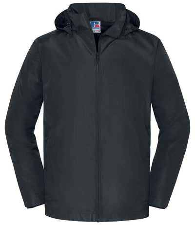 Russell Athletic Essential Weather Shell Jacket - Black