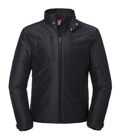 Russell Athletic Cross Padded Jacket - Black