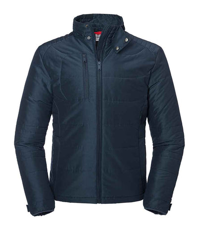 Russell Athletic Cross Padded Jacket - French Navy