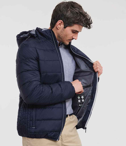 Russell Athletic Hooded Nano Padded Jacket