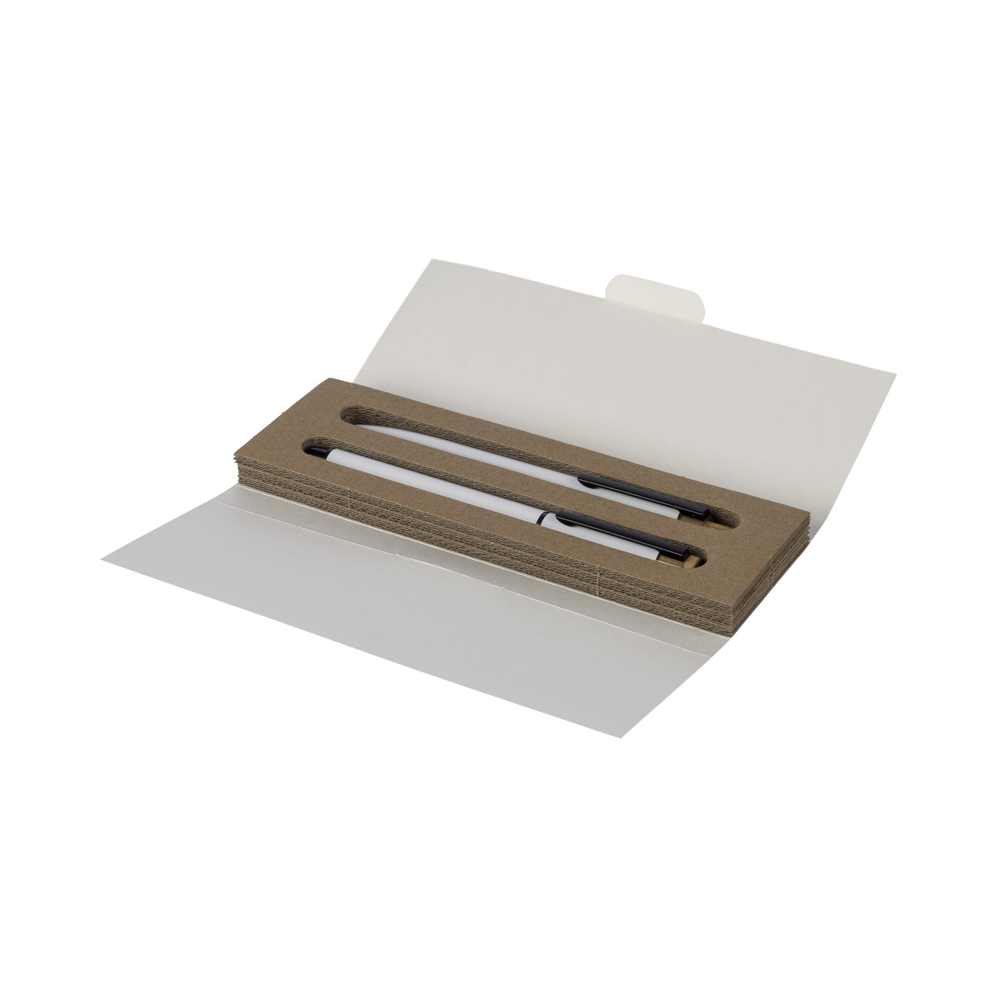 Recycled aluminium pen set