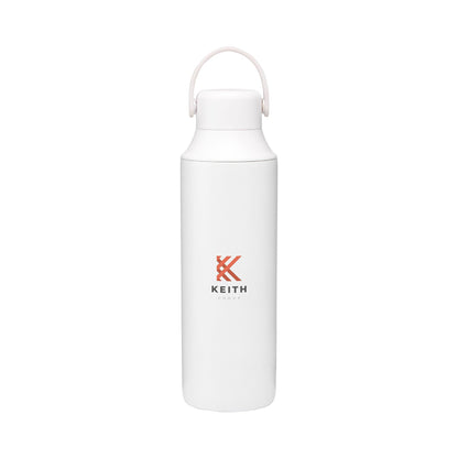 Recycled stainless steel double walled bottle (600ml)