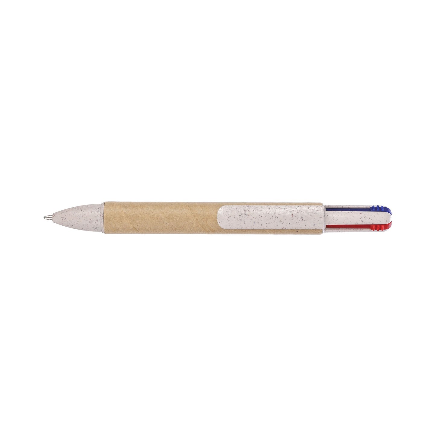 Recycled carton four-colour ballpen