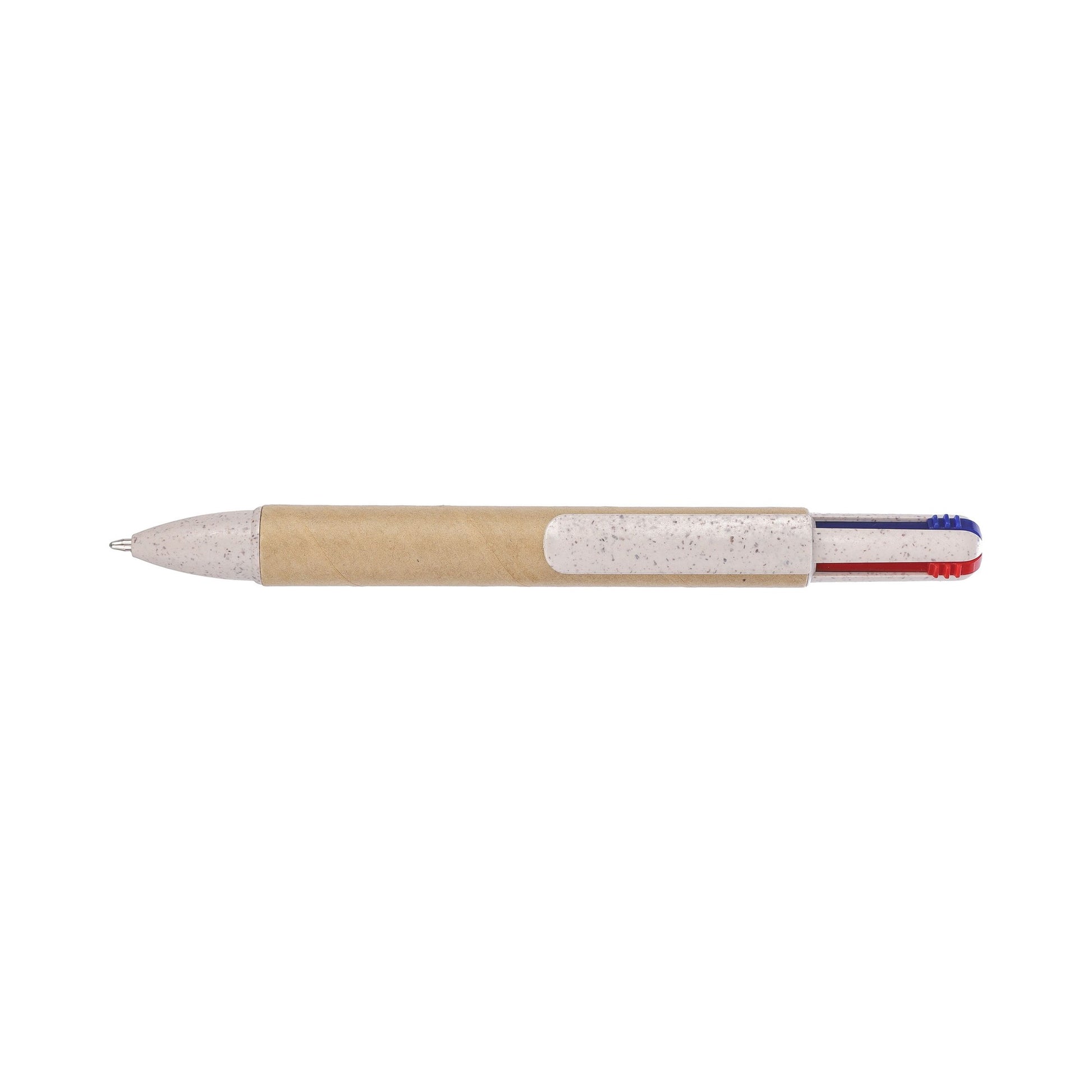 Recycled carton four-colour ballpen